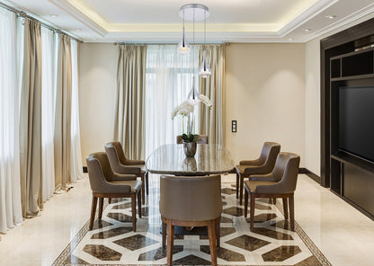 Amherst Collection LED 3-light chandelier 12in x 9in chrome finish