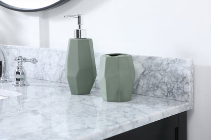 48 inch Single bathroom vanity in black with backsplash