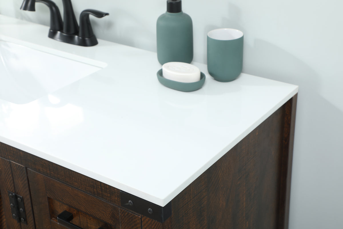 48 inch Single bathroom vanity in expresso