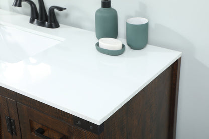 48 inch Single bathroom vanity in expresso