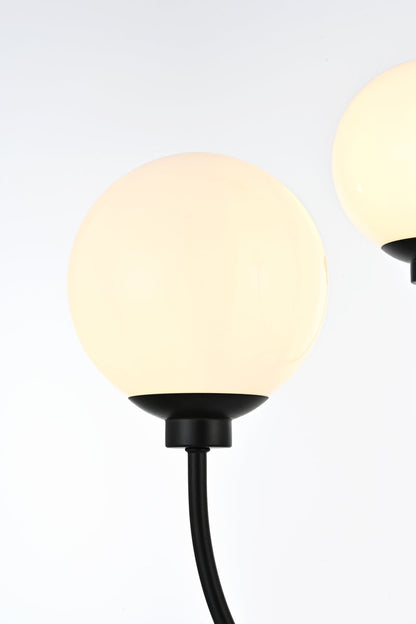 Nyomi 42 inch chandelier in Black