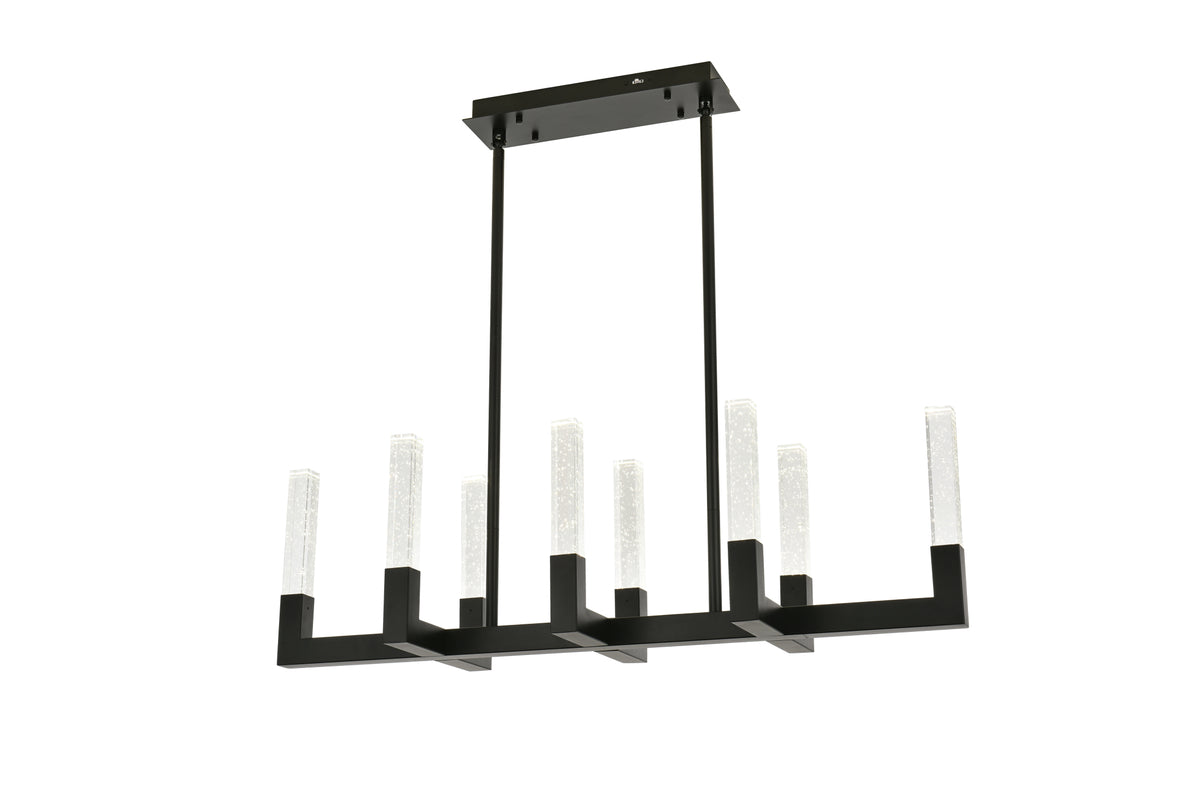 Noemi 42 inch Adjustable LED Pendant in Black