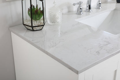 48 inch Single Bathroom Vanity in White