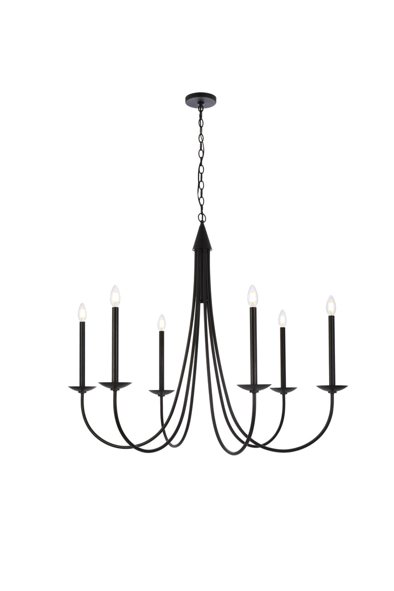 Cohen 42 inch pendant in black
