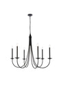Cohen 42 inch pendant in black