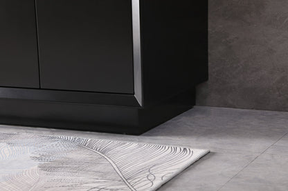 30 Inch SIngle Bathroom Vanity In Black