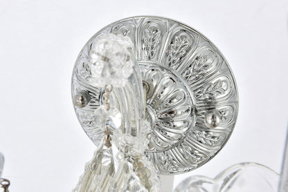 Maria Theresa 2 light Chrome Wall Sconce Clear Royal Cut Crystal