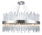 Dallas 18 light Chrome Chandelier Clear Royal Cut Crystal