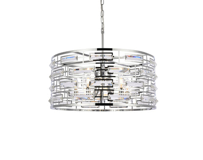 Kennedy 24 inch pendant in chrome