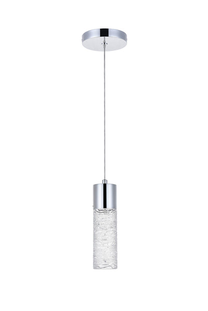 Constellation 1 light Chrome LED Pendant