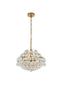 Savannah 18 inch pendant in brass