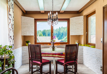 Lillie 4 light Pewter Pendant Clear Royal Cut Crystal