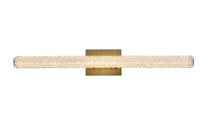Bowen 36 inch Adjustable LED Wall Sconce in Satin Gold