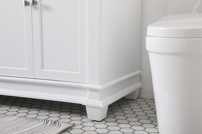 72 inch Double Bathroom Vanity set in White