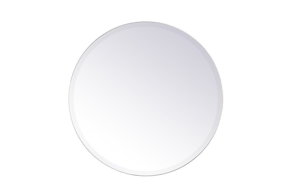 Gracin Round Mirror 24 inch in Clear