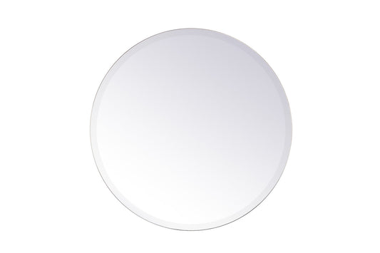 Gracin Round Mirror 24 inch in Clear