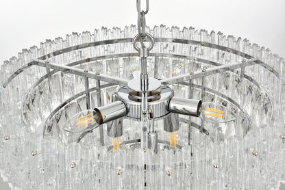Emilia 21 inch Pendant Light in Chrome