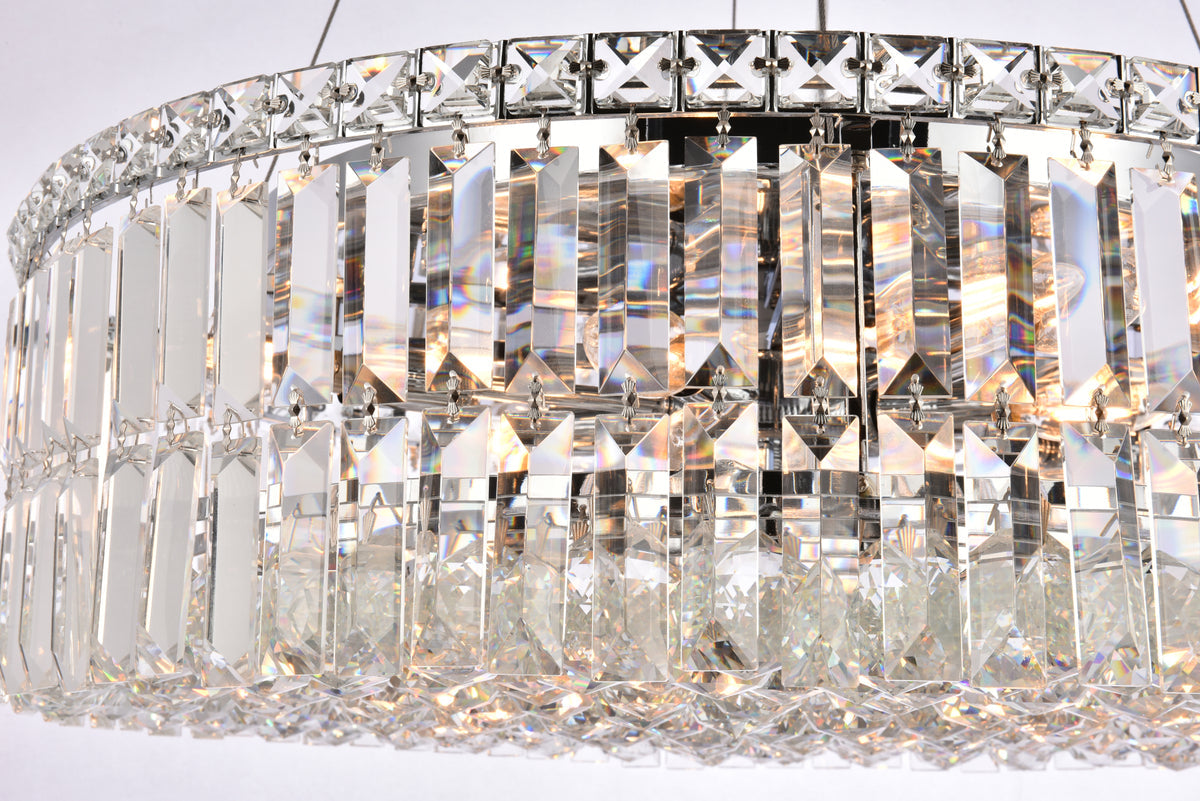 Maxime 12 light Chrome Chandelier Clear Royal Cut Crystal