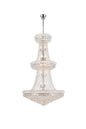 Primo 38 light Chrome Chandelier Clear Royal Cut Crystal