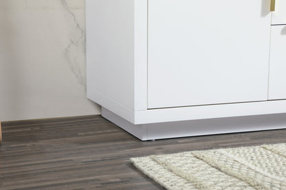 30 inch Single bathroom vanity in white