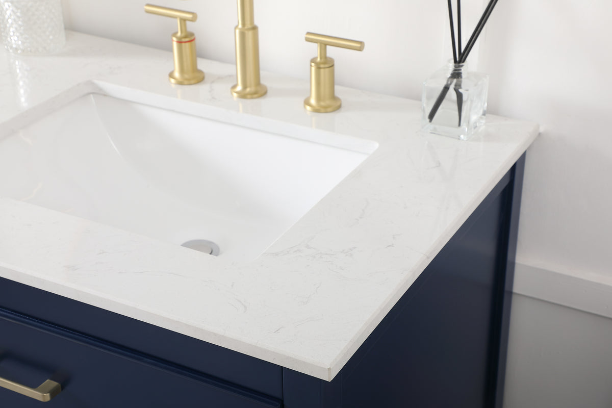 72 inch double bathroom vanity in blue