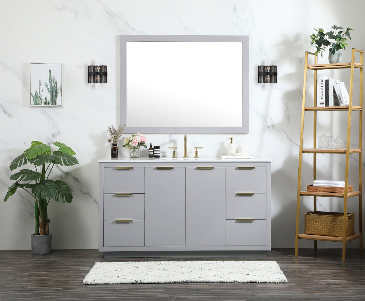 Serena 8 inch crystal bath sconce in black