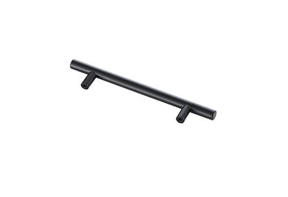 Quinn 5" Center to Center Matte Black Bar Pull Multipack (set of 10)