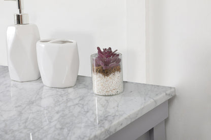 60 inch Single bathroom vanity in grey