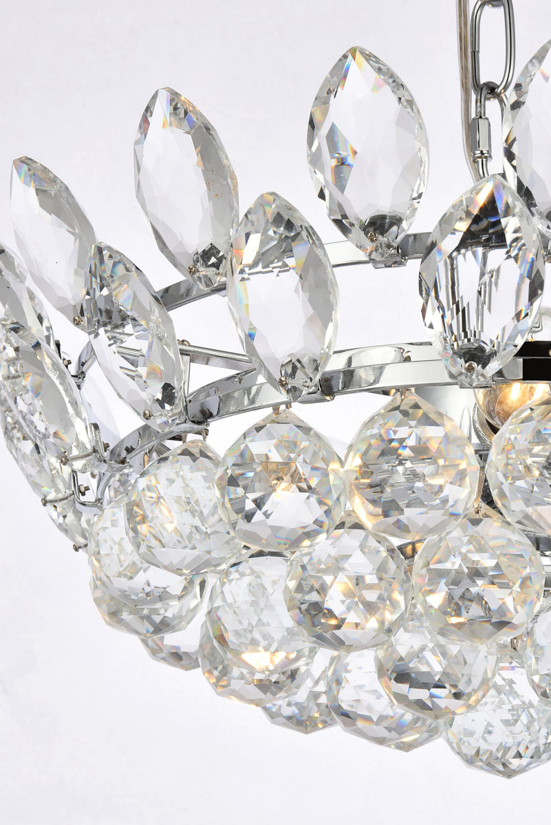 Emilia 14 inch pendant in chrome