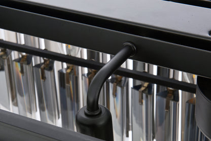 Sydney 12 light Matte Black Chandelier Silver Shade (Grey) Royal Cut Crystal