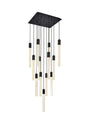 Weston 13 lights pendant in black