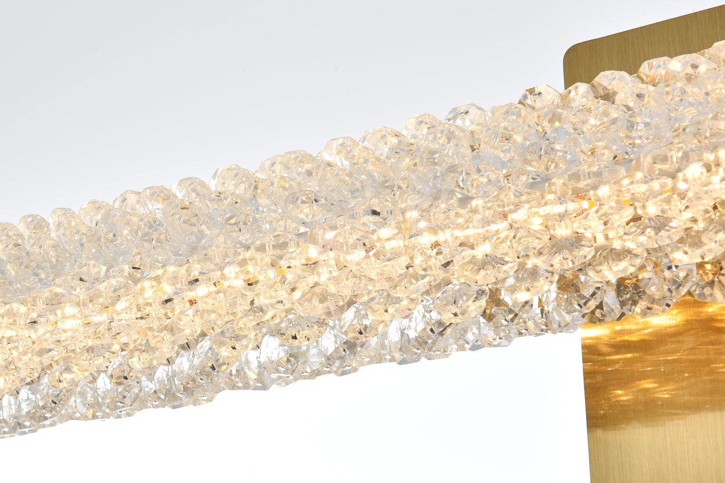 Bowen 18 inch Adjustable LED Wall Sconce in Satin Gold