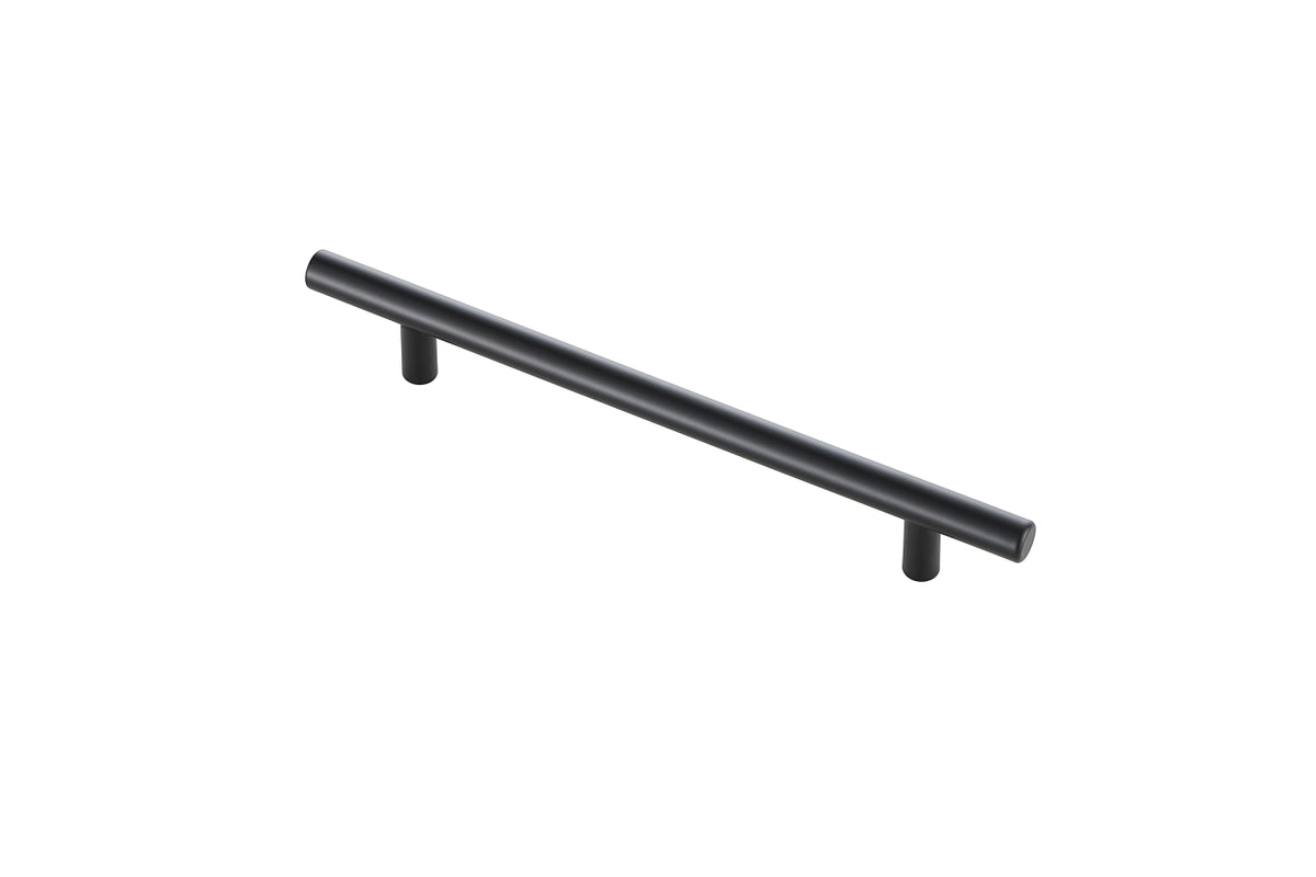 Quinn 6-5/16" Center to Center Matte Black Bar Pull Multipack (set of 10)