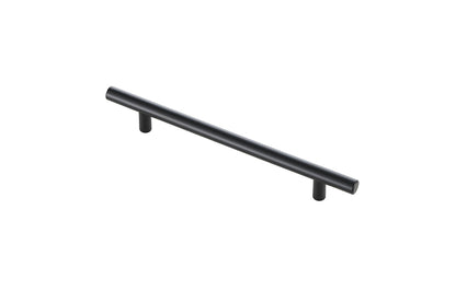 Quinn 6-5/16" Center to Center Matte Black Bar Pull Multipack (set of 10)
