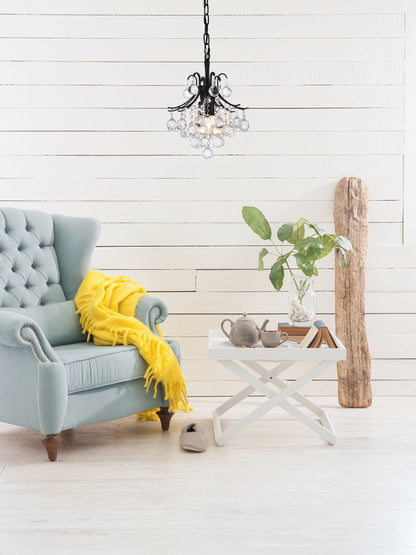 Toureg 12 inch black pendant