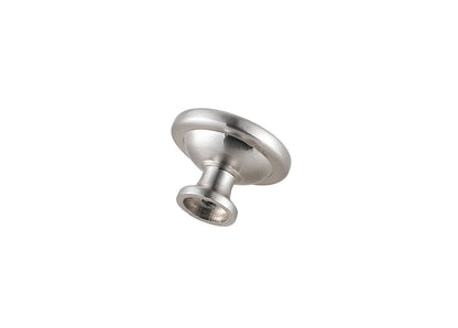 Garlande 1.2" Diameter Brushed Nickel Mushroom Knob Multipack (Set of 10)
