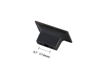 Perry 2" Oil-rubbed Bronze Rectangle Knob Multipack (Set of 10)