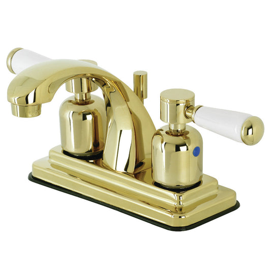 Paris 4 Inch Centerset Bathroom Faucet in Polished Brass