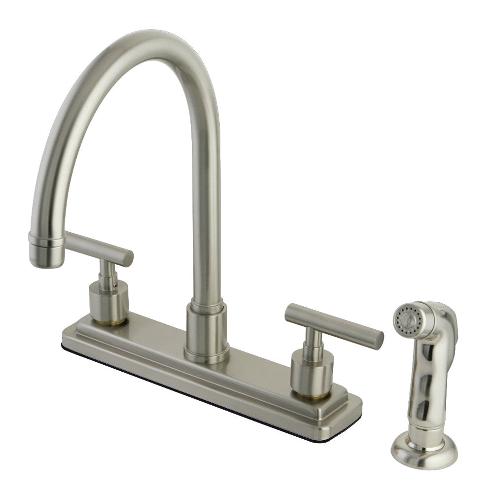 Manhattan Centerset Kitchen Faucet in Brushed Nickel