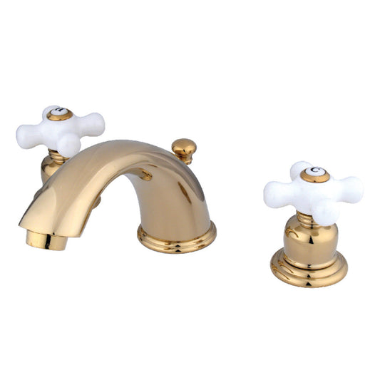 Magellan Widespread Bathroom Faucet in Polished Brass