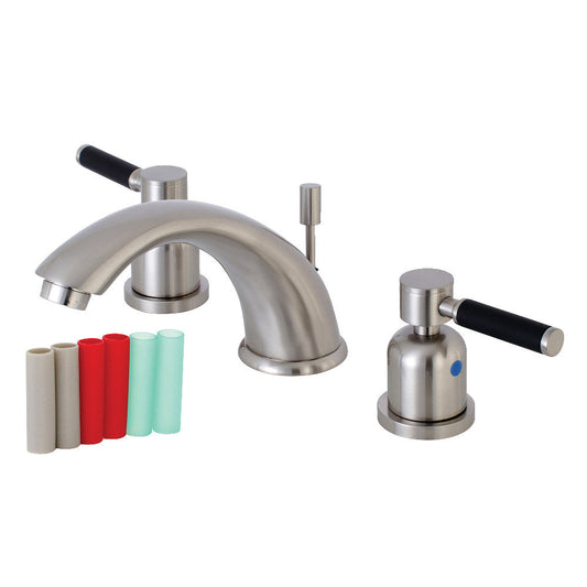 Kaiser Widespread Bathroom Faucet in Brushed Nickel