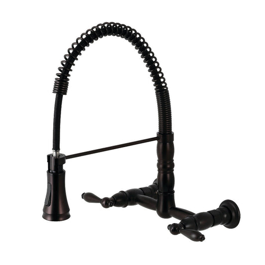 Heritage Pre-Rinse Kitchen Faucet in Oil Rubbed Bronze