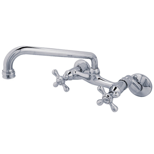 Wall Mount Kitchen Faucet in Polished Chrome