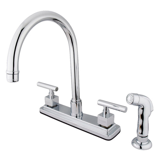 Claremont Centerset Kitchen Faucet in Polished Chrome