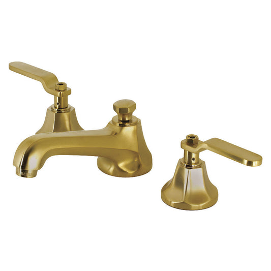 Whitaker Widespread Bathroom Faucet in Brushed Brass