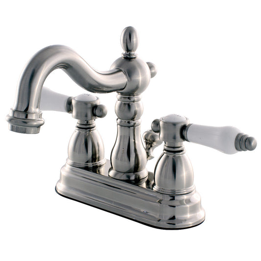 Bel-Air 4 Inch Centerset Bathroom Faucet in Brushed Nickel