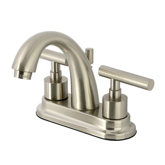 Manhattan 4 Inch Centerset Bathroom Faucet in Brushed Nickel