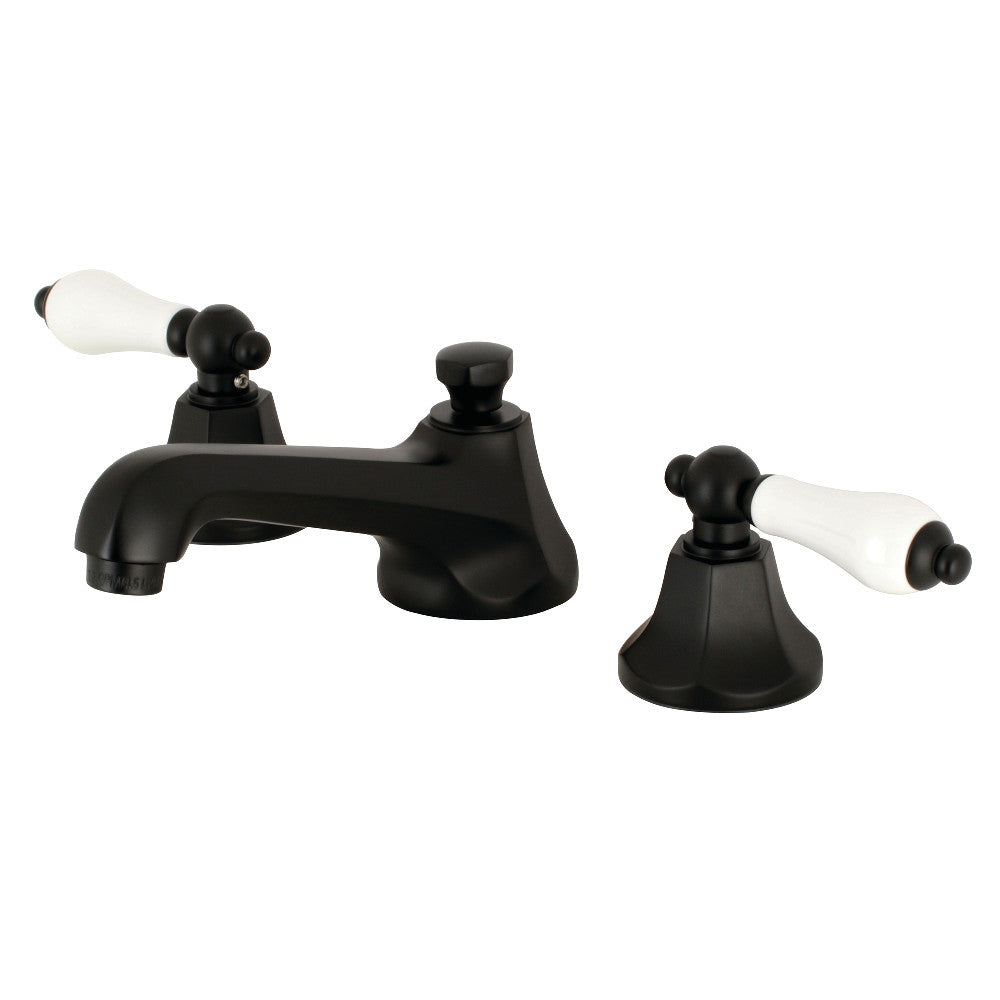 Metropolitan Widespread Bathroom Faucet in Matte Black