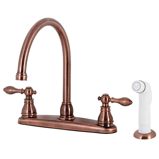 American Classic Centerset Kitchen Faucet in Antique Copper