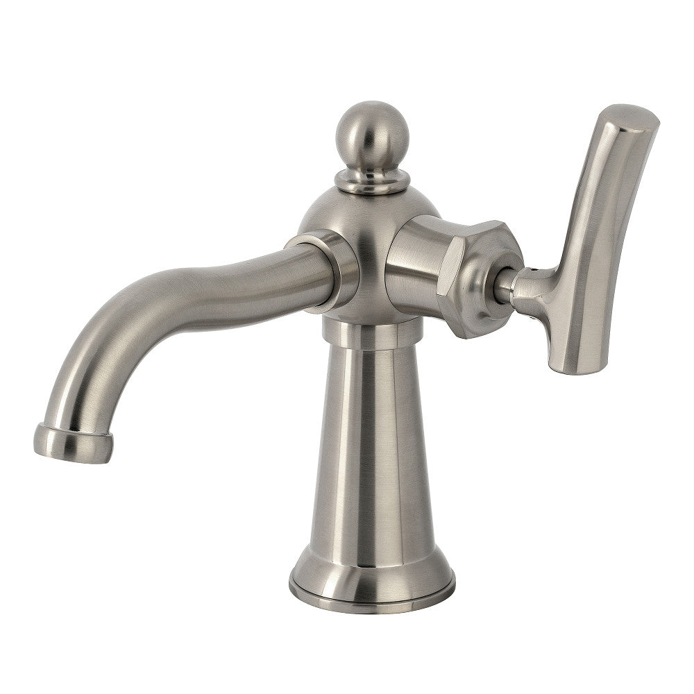 Hallerbos Single-Hole Bathroom Faucet in Brushed Nickel